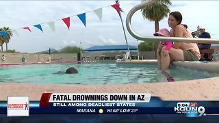 Data shows decrease in number of fatal child drownings in Arizona