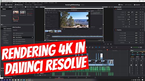 DAVINCI RESOLVE 4K RENDERING - BEST RENDER SETTINGS FOR YOUTUBE