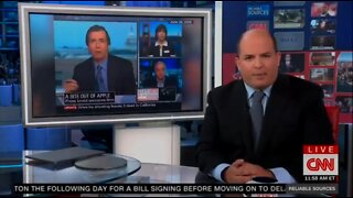 Brian Stelter In His Last Show Says Don't Give Platforms To Those Lying To Our Faces