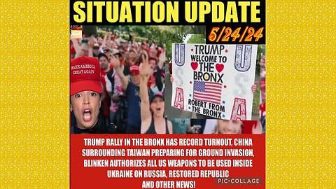 SITUATION UPDATE 5/24/24 - Russia Strikes Nato Meeting, Palestine Protests, Gcr/Judy Byington Update
