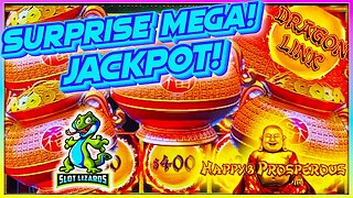 WHAT AN EPIC SURPRISE! MASSIVE JACKPOT! Dragon Link Happy and Prosperous Slot HIGHLIGHT