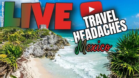Travelling International Headaches - LIVE CHAT - 4:00 PM PST