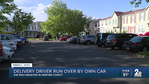 Pizza delivery driver carjacked in Harford County, sister of victim believes it was a setup