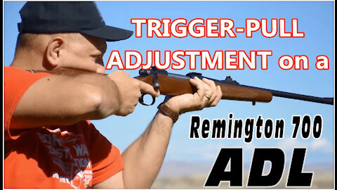 Trigger Pull Adjustment on a Remington 700 ADL and Reassembly by Wapp Howdy