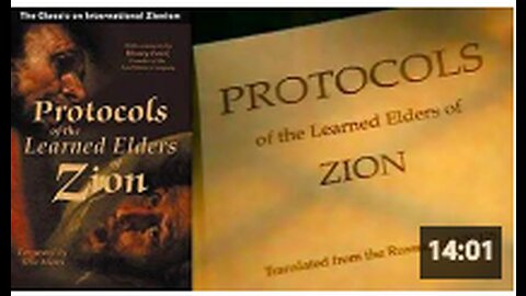 The Protocols of the Learned Elders of Zion - Dr. William Pierce
