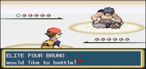Pokemon Fire Red - Kanto Elite Four Battle: Bruno