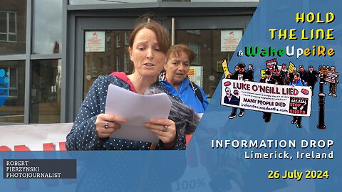 Information Drop in Limerick - Delivery of Letters