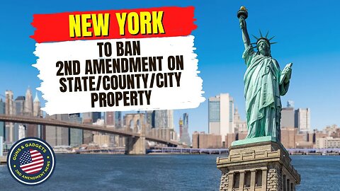 WOW! New York To Ban 2nd Amendment On State/County/City Property?!