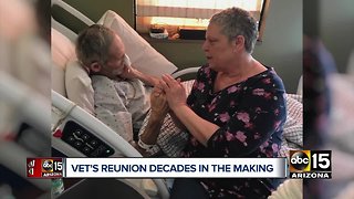 Valley veteran homeless for decades reunited with sister after 40 years