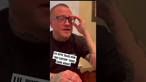 Lil Wyte Talks How “Oxy Cotton” Song Came About #lilwyte #three6mafia #chadarmestv #shorts