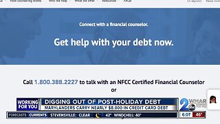 Digging yourself out of holiday debt