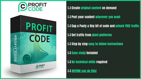 ProfitCode: Let Ai Code, Publish & Sell Unlimited Unique Software Apps For You Within Minutes!