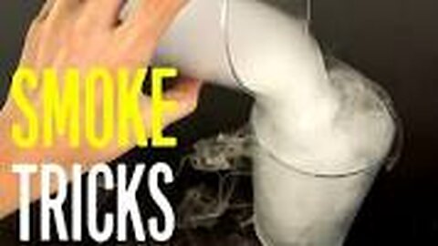 8 amazing SMOKE Experiments & Tricks