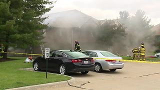 Fire rips through Broadview Heights condo