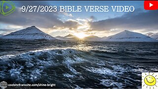 9/27/2023 BIBLE VERSE VIDEO