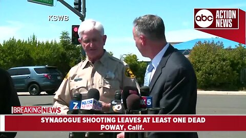 Presser: Shooting at California synagogue leaves at least one dead, three injured