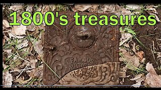 Metal Detecting - Into the Woods 1880's Farmhouse site