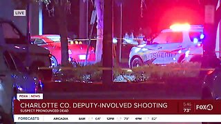 Suspect killed in deputy-involved shooting