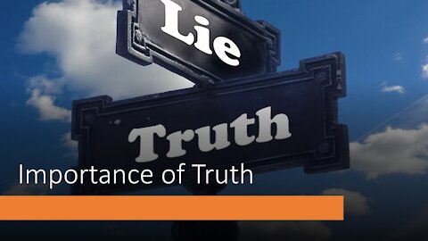 Truth and Lies - Kittery Church of Christ