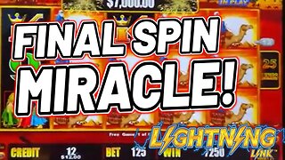 FINAL SPIN MIRACLE! ⚡️ EPIC COMEBACK JACKPOT ON HIGH LIMT $125/SPIN LIGHTNING LINK!!!