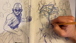 Late Sunday Drawing Session | Art Vlog 36