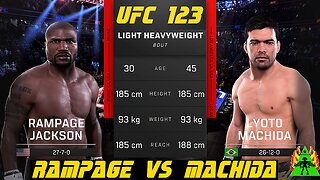 UFC 5 - RAMPAGE VS MACHIDA