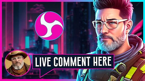 💬 Show LIVE Comments on Screen in OBS 💬 | M1 Max Mac Studio