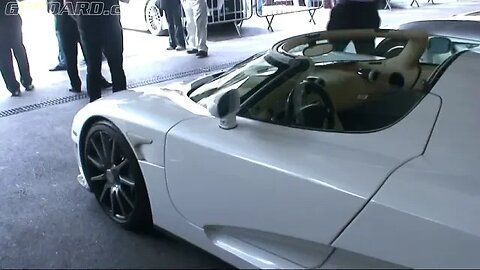 Koenigsegg CCX with carbon wheels and chrono cluster in detail from 2009 in Monte Carlo🇸🇪