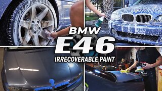 BMW E46 | 50 Hours With Completely DESTROYED UV Damaged Paint (Cracked Paint) | Results are Shocking