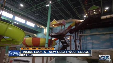Inside look at new Great Wolf Lodge