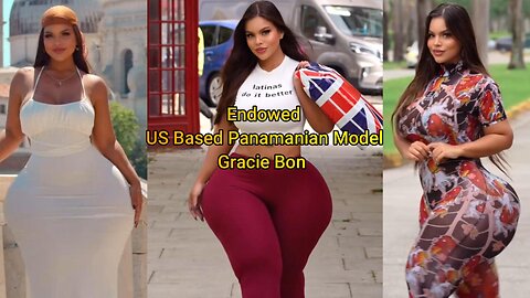 Endowed US Based Panamanian Model Bon Gracie