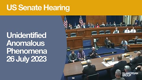 United States Congressional Hearing On Unidentified Anomalous Phenomena - Full Hearing