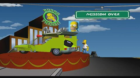 Let's Play The Simpsons Road Rage (PS2/XBOX/GCN 2001) Part 11:End Of Missions