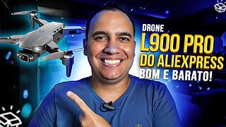 DRONE L900 PRO do ALIEXPRESS, REALMENTE VALE A PENA ATÉ R$500? Unboxing e teste de VOO!