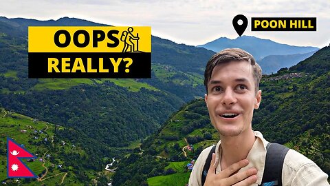 Nepal... The World's Most Beautiful Country? 🇳🇵 (Himalayan Trek EP1)