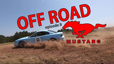 Rally racing my mustang 9