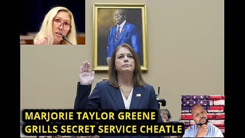 Marjorie Taylor Greene Grills Secret Service Director Cheatle in a Congressional Hearing.