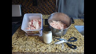 Making Lard From Pork Loin 9/11/23