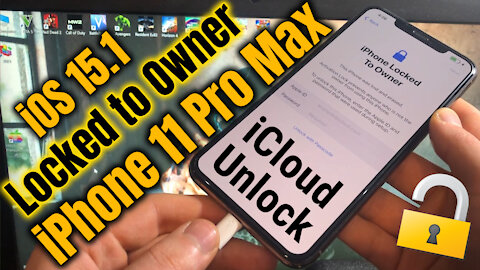 iPhone 11 Pro Max Locked To Owner Unlock iCloud