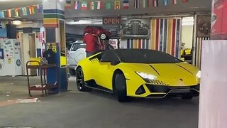 Lamborghini Huracan performante with after market exhaust