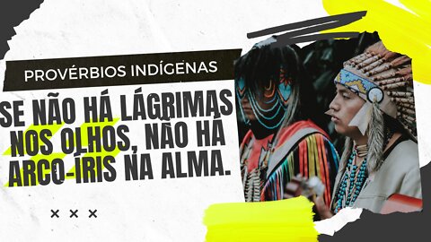 Provérbios indígenas Norte Americano | Conheça como a SABEDORIA INDÍGENA pode inspirar sua vida!