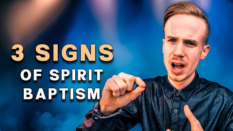 3 Signs that You Have Recieved the BAPTISM Of The SPIRIT
