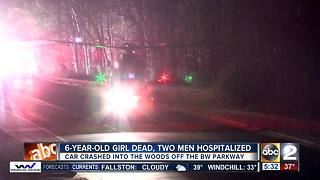 6-year-old dead, 2 other seriously injured in crash