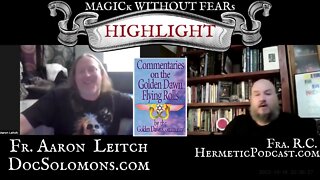 Enochian Magic in HERMETIC ORDER OF THE GOLDEN DAWN Initiations with AARON LEITCH | HERMETIC PODCAST