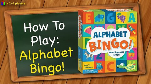 How to play Alphabet Bingo