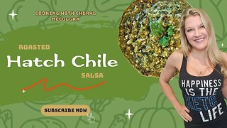 Roasted Hatch Chili Salsa Verde