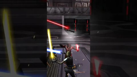 lightsaber duel