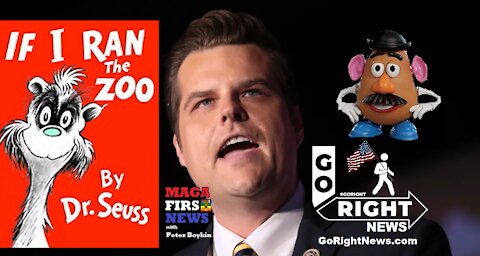 WHILE YOU WERE BEING DIVERTED BY DR. SEUSS AND NOW THE LIES ABOUT MATT GAETZ