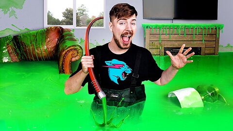 I Filled My Brother’s House With Slime & Bought Him A New One