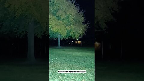 NightWatch Incredible 17,000 Lumens Flashlight!